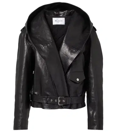 Alaia Alaïa Biker leather jacket | Thumbnail 1