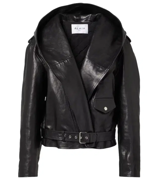 Alaia Alaïa Biker leather jacket