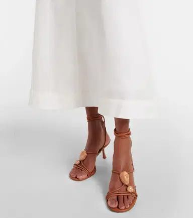Zimmermann Rhiannon ruffled linen midi dress | Thumbnail 4