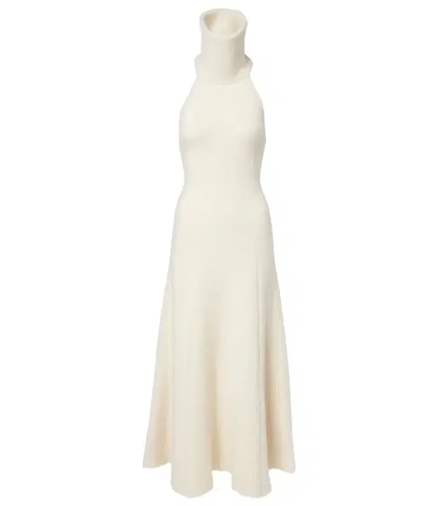Magda Butrym Wool, silk, and cashmere maxi dress
