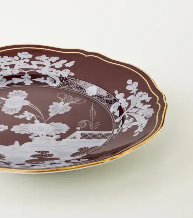 Ginori 1735 Oriente Italiano porcelain soup plate | Thumbnail 2