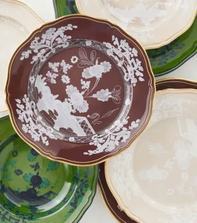 Ginori 1735 Oriente Italiano porcelain soup plate | Thumbnail 3