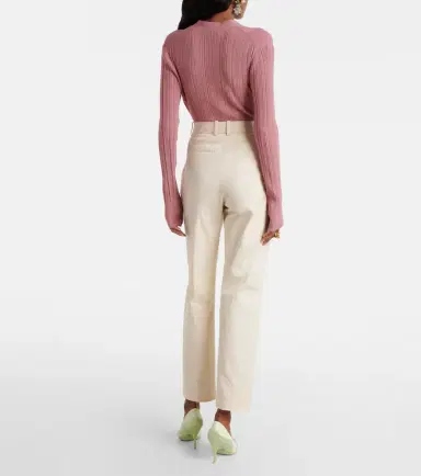 Joseph New Coleman cotton straight pants | Thumbnail 4 Joseph New Coleman cotton straight pants | Thumbnail 4