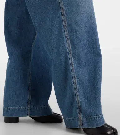 Maison Margiela Distressed wide-leg jeans | Thumbnail 4