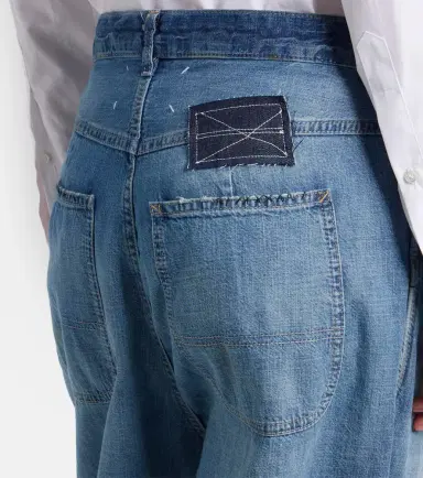 Maison Margiela Distressed wide-leg jeans | Thumbnail 7