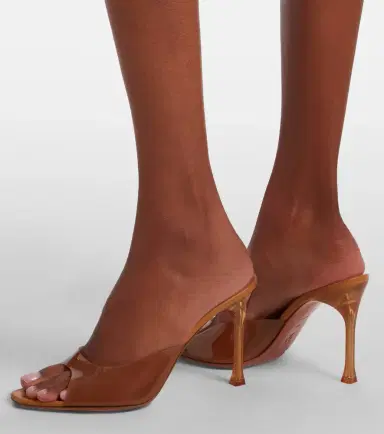 Amina Muaddi Alexa PVC mules | Thumbnail 6