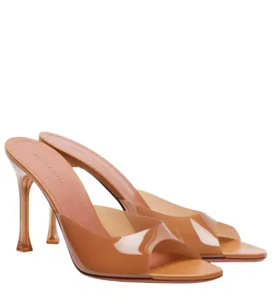 Amina Muaddi Alexa PVC mules | Thumbnail 1