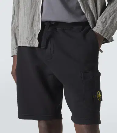 Stone Island Compass cotton shorts | Thumbnail 2 Stone Island Compass cotton shorts | Thumbnail 2