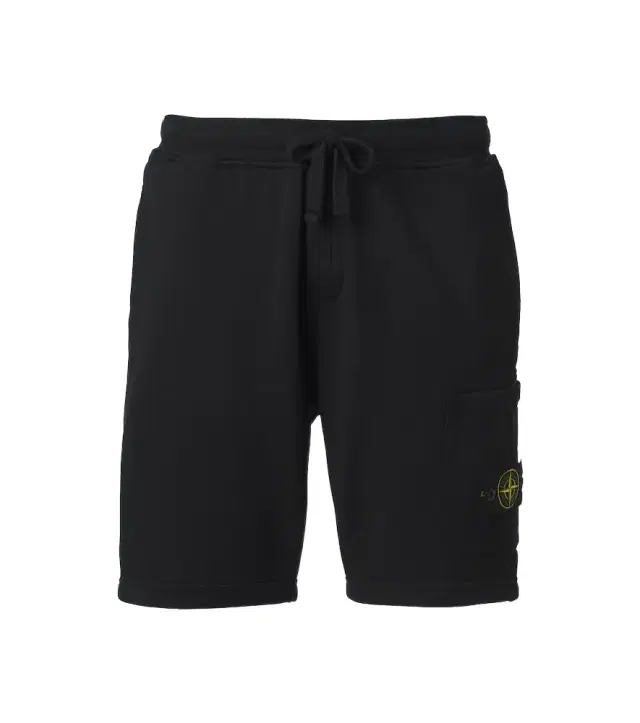 Stone Island Compass cotton shorts