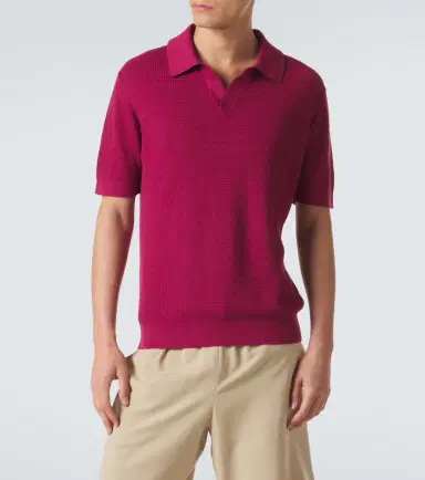 Zegna Knitted cotton polo shirt | Thumbnail 2