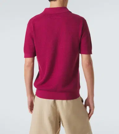 Zegna Knitted cotton polo shirt | Thumbnail 7