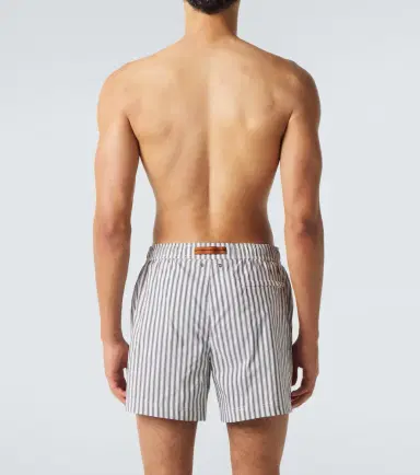 Zegna Striped swim trunks | Thumbnail 4 Zegna Striped swim trunks | Thumbnail 4