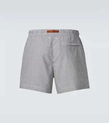 Zegna Seersucker swim trunks | Thumbnail 2