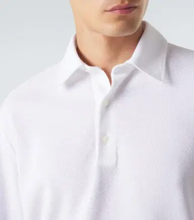 Zegna Cotton piqué polo shirt | Thumbnail 4