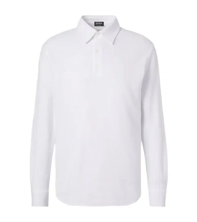 Zegna Cotton piqué polo shirt