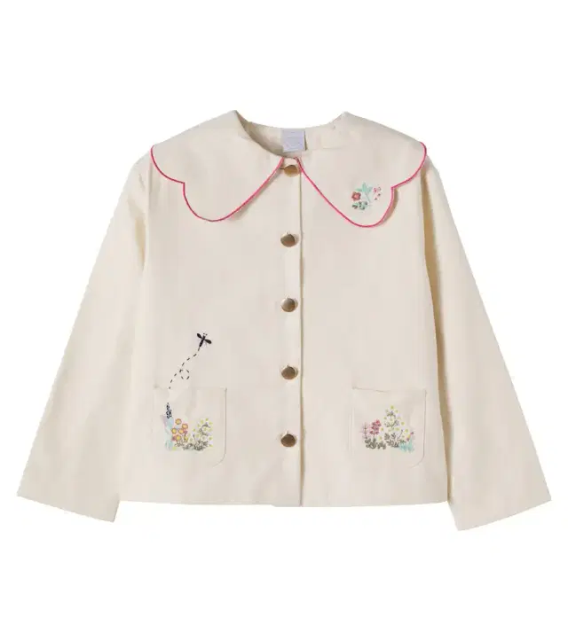 Embroidered cotton jacket