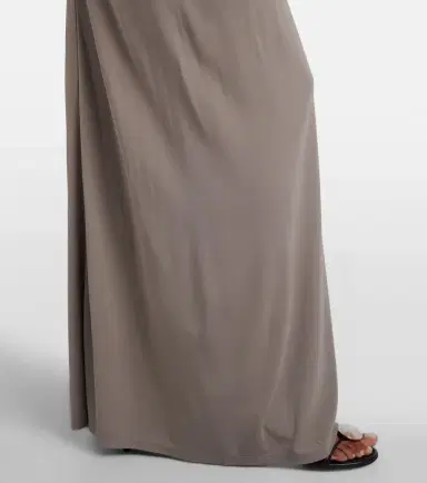 Christopher Esber Bezel Quartz gathered jersey maxi skirt | Thumbnail 5