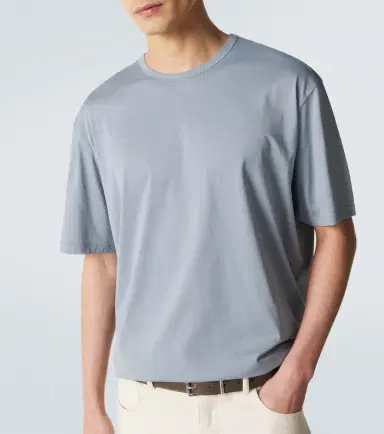 Sunspel Cotton T-shirt | Thumbnail 4
