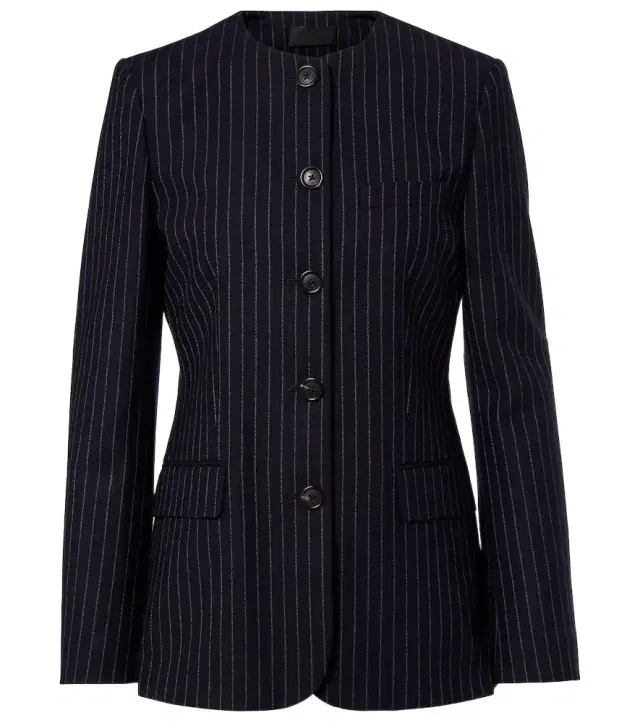 Gertrude pinstripe virgin wool jacket