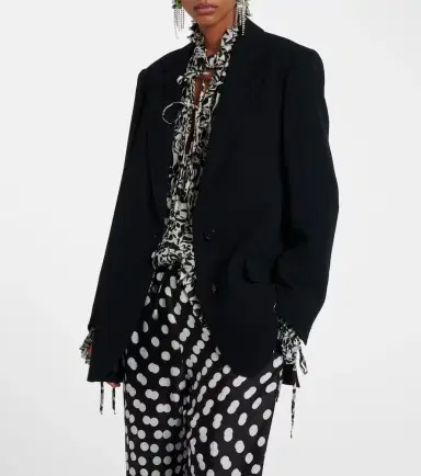 Dries Van Noten Double-breasted blazer | Thumbnail 2