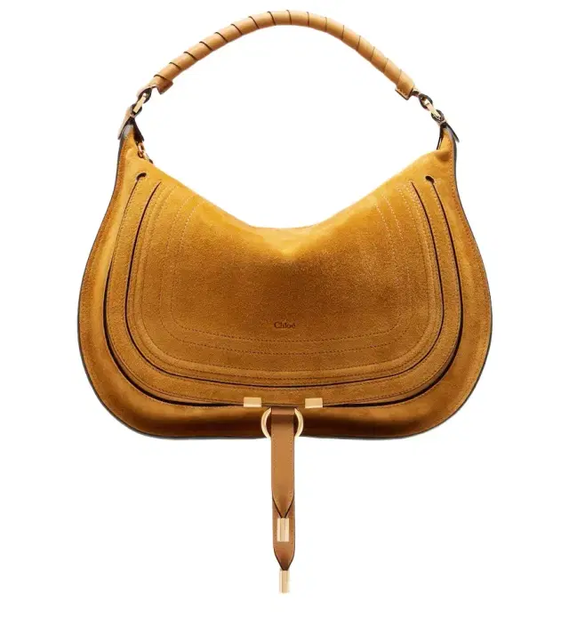 Chloé Marcie Medium suede shoulder bag