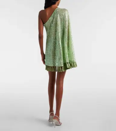 Taller Marmo Es Trench one-shoulder sequined minidress | Thumbnail 3