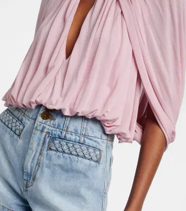 Zimmermann Alchemy caped draped blouse | Thumbnail 2