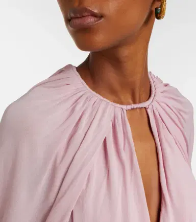 Zimmermann Alchemy caped draped blouse | Thumbnail 5