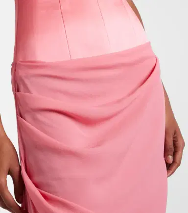Alex Perry Draped silk gown | Thumbnail 3