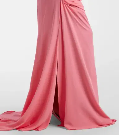 Alex Perry Draped silk gown | Thumbnail 5