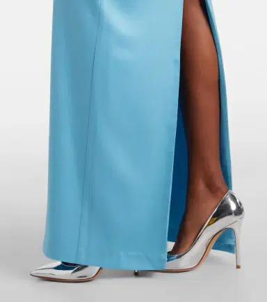 Alex Perry Crêpe satin bustier gown | Thumbnail 4
