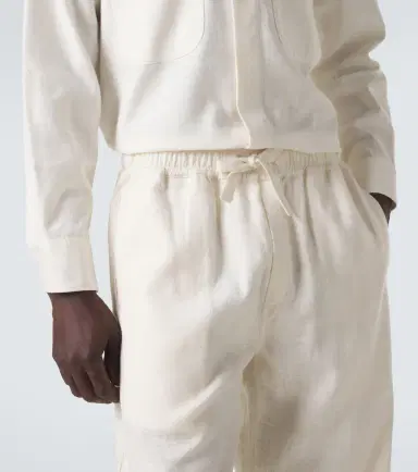 Saman Amel Silk straight pants | Thumbnail 3