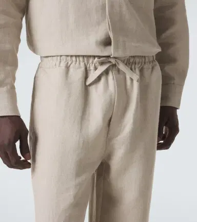 Saman Amel Linen wide-leg pants | Thumbnail 2