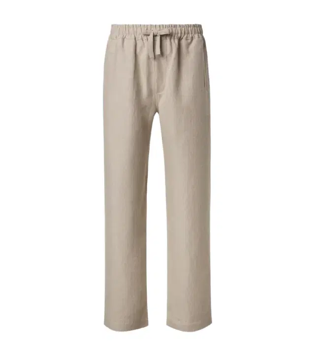 Linen wide-leg pants