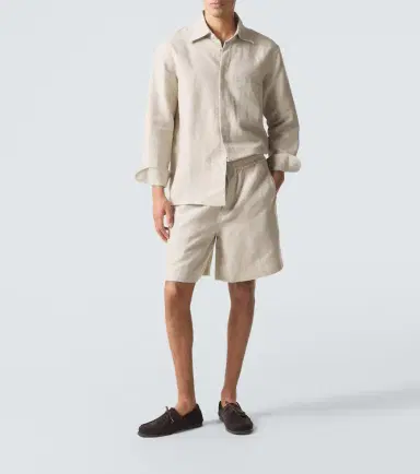 Saman Amel Linen overshirt | Thumbnail 2