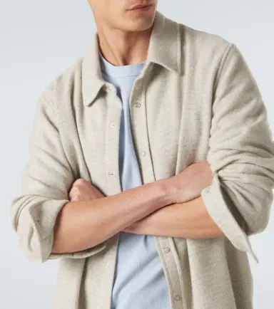 God’s True Cashmere Checked cashmere shirt with quartz | Thumbnail 3 God’s True Cashmere Checked cashmere shirt with quartz | Thumbnail 3
