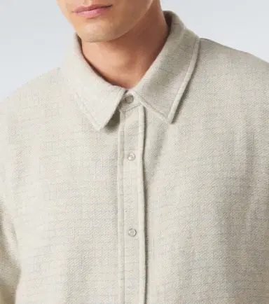 God’s True Cashmere Checked cashmere shirt with quartz | Thumbnail 4 God’s True Cashmere Checked cashmere shirt with quartz | Thumbnail 4