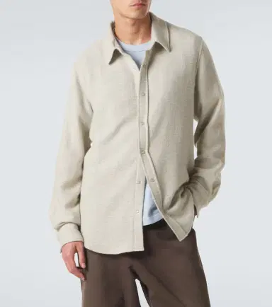 God’s True Cashmere Checked cashmere shirt with quartz | Thumbnail 5 God’s True Cashmere Checked cashmere shirt with quartz | Thumbnail 5