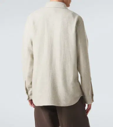 God’s True Cashmere Checked cashmere shirt with quartz | Thumbnail 8 God’s True Cashmere Checked cashmere shirt with quartz | Thumbnail 8