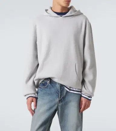 God's True Cashmere Cashmere hoodie with quartz | Thumbnail 2