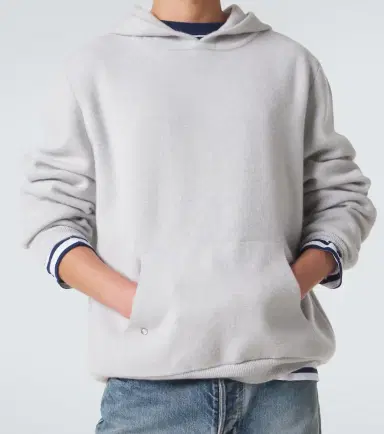 God's True Cashmere Cashmere hoodie with quartz | Thumbnail 3