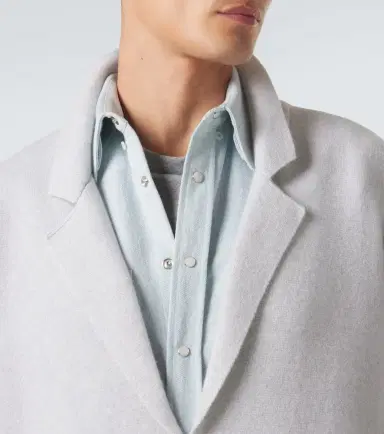 God's True Cashmere Cashmere blazer with amethyst | Thumbnail 7