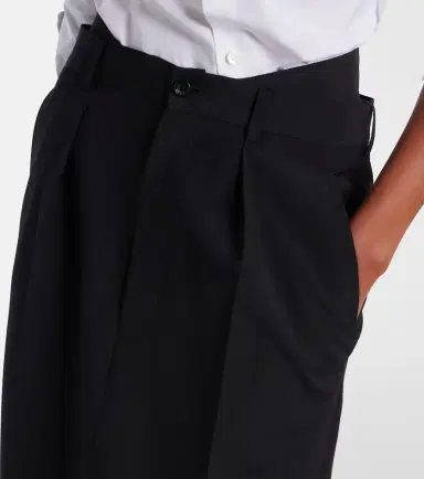 Junya Watanabe Pleated midi skirt | Thumbnail 3