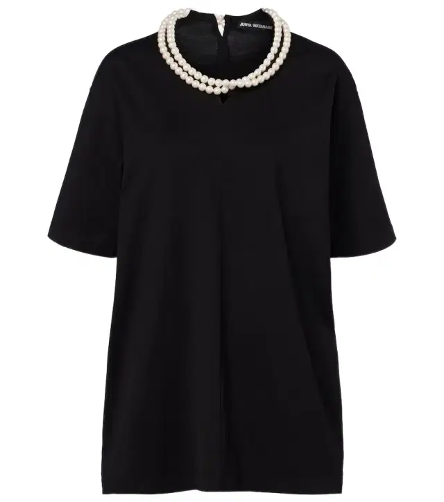Junya Watanabe Oversized embellished cotton T-shirt