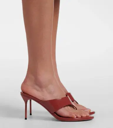 Paris Texas Lidia patent leather thong sandals | Thumbnail 6