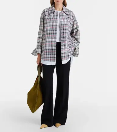 Victoria Beckham Sloan canvas slingback pumps | Thumbnail 5