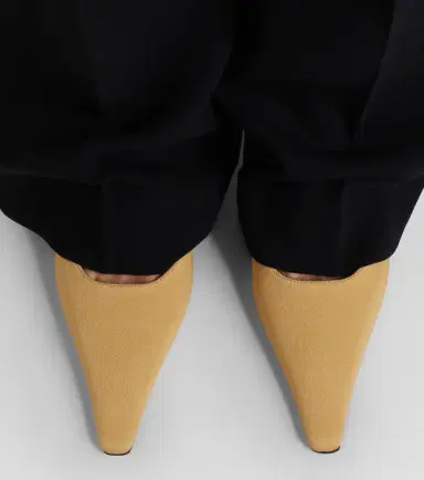 Victoria Beckham Sloan canvas slingback pumps | Thumbnail 6