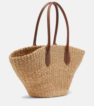 Polo Ralph Lauren Bellport Medium raffia basket bag | Thumbnail 3