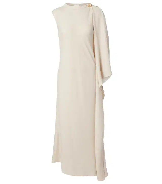 Aly crêpe maxi dress