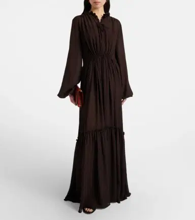 Joseph Lotus maxi dress | Thumbnail 5 Joseph Lotus maxi dress | Thumbnail 5